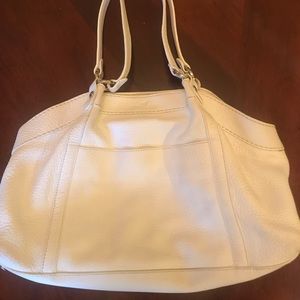 Hogan White Leather Shoulder Bag